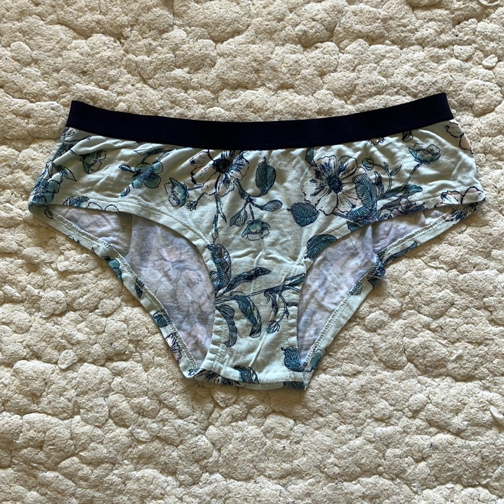 Chelsea28 light blue floral panty